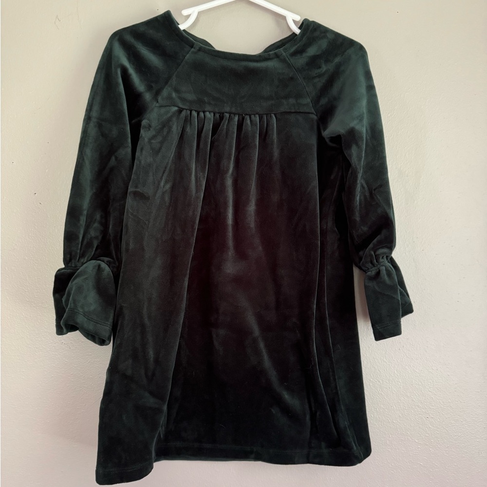 Tea Collection Velvet Plush Dress - size 3